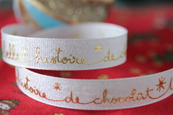 フランス製クリスマスリボン