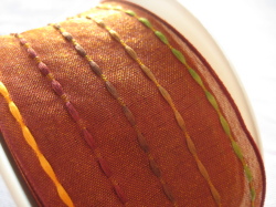 フランス製リボン・ステッチシースルー①