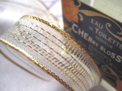 フランス製リボン・Classic Gold